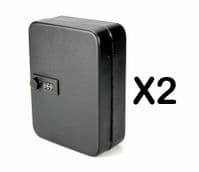 COMBINATION KEY BOX SAFE METAL PASSWORD STORAGE CABINET LOCKABLE LOCK 20 TAG